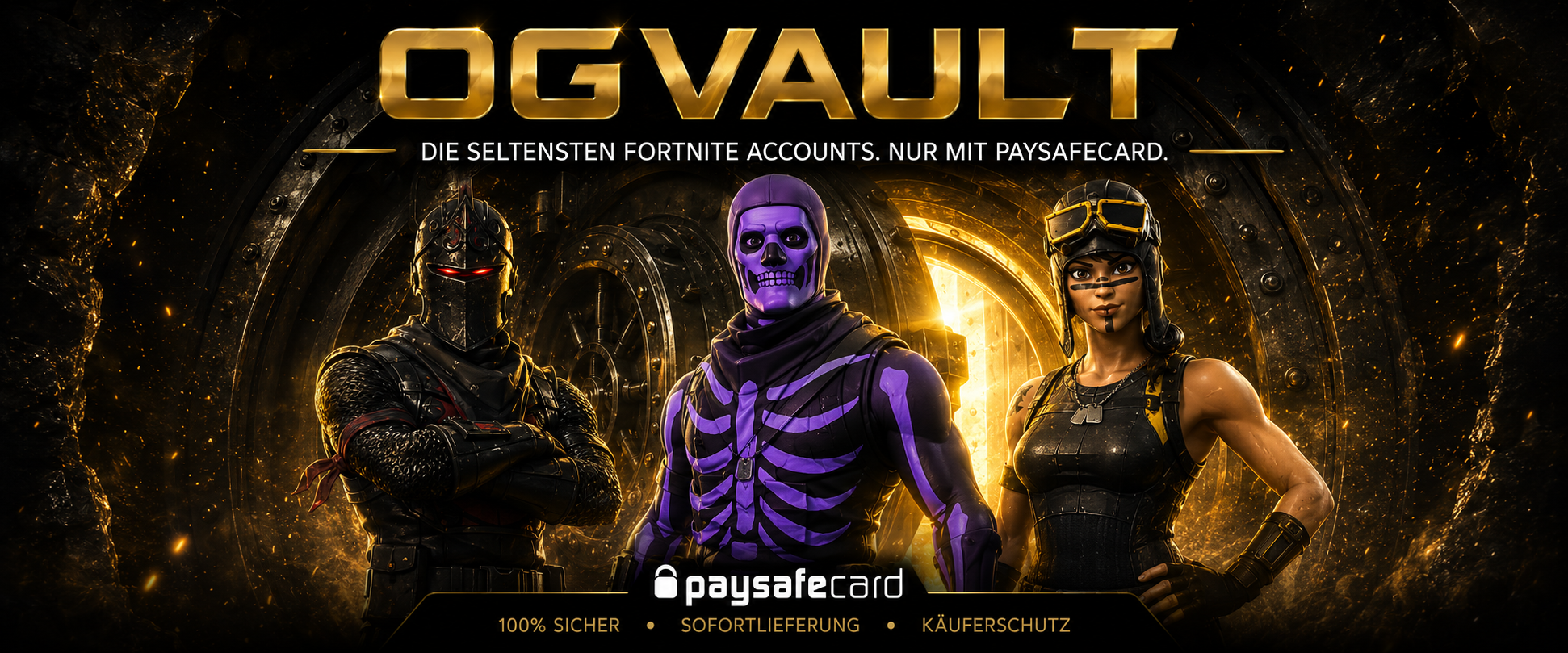 OGVAULT Fortnite OG Skins Banner